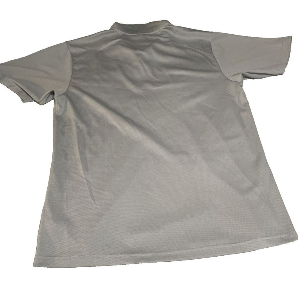 C2 Sport Basketball Polo Shirt Mens Large Gray Excellent Lion Mascot Embroidered - Picture 4 of 4